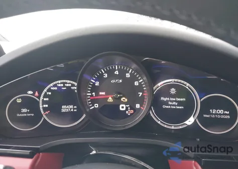 2021 Porsche Cayenne Gts z USA, uszkodzony, nr VIN WP1AG2AY9MDA34306